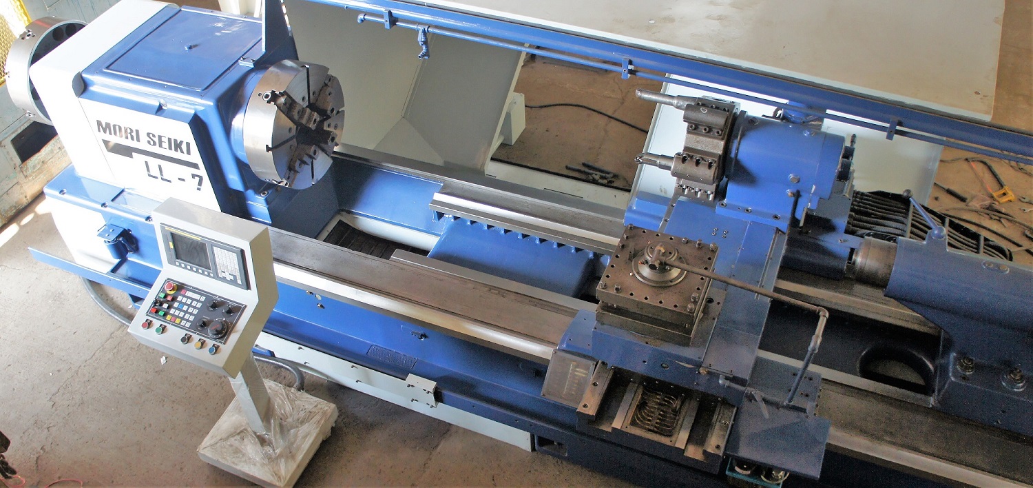 Agam exports the rebuilt Mori Seiki LL7 Oil Country Lathe to Saudi Customer